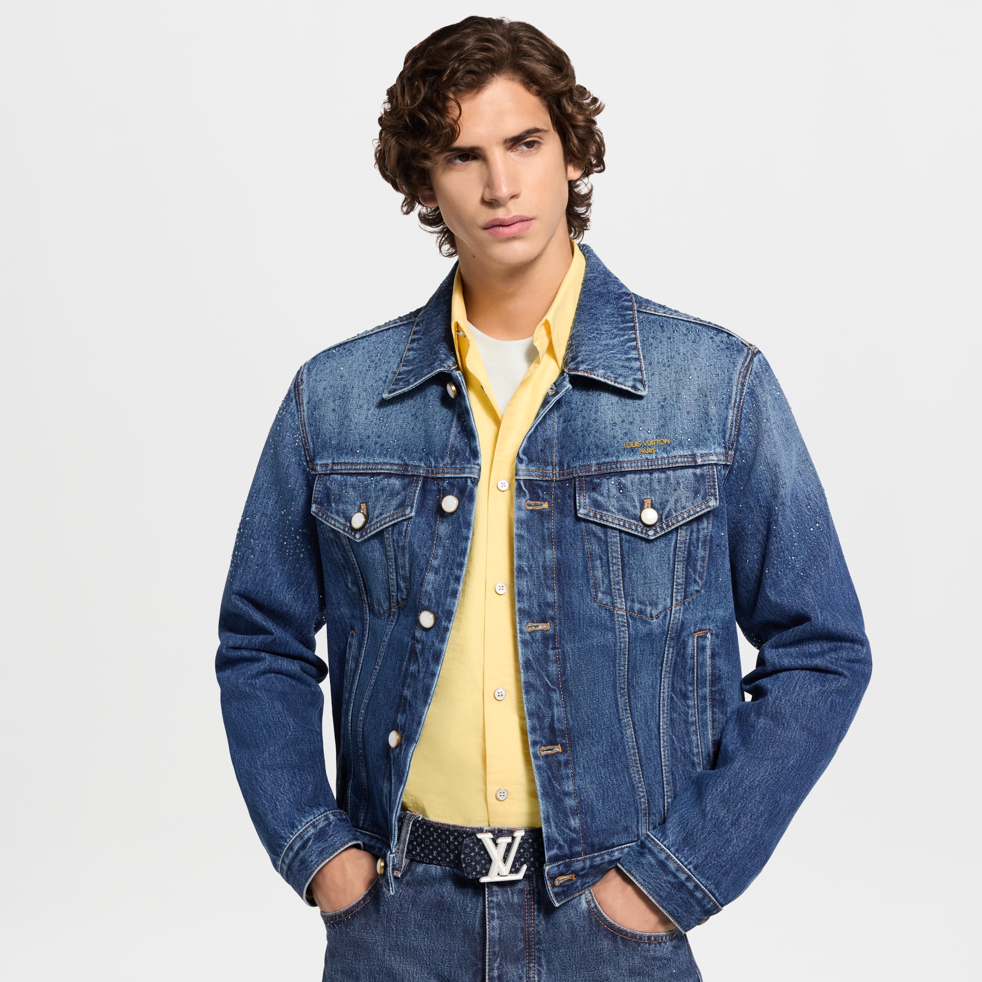 Embellished Trucker Jacket - Men - Ready-to-Wear | LOUIS VUITTON ®